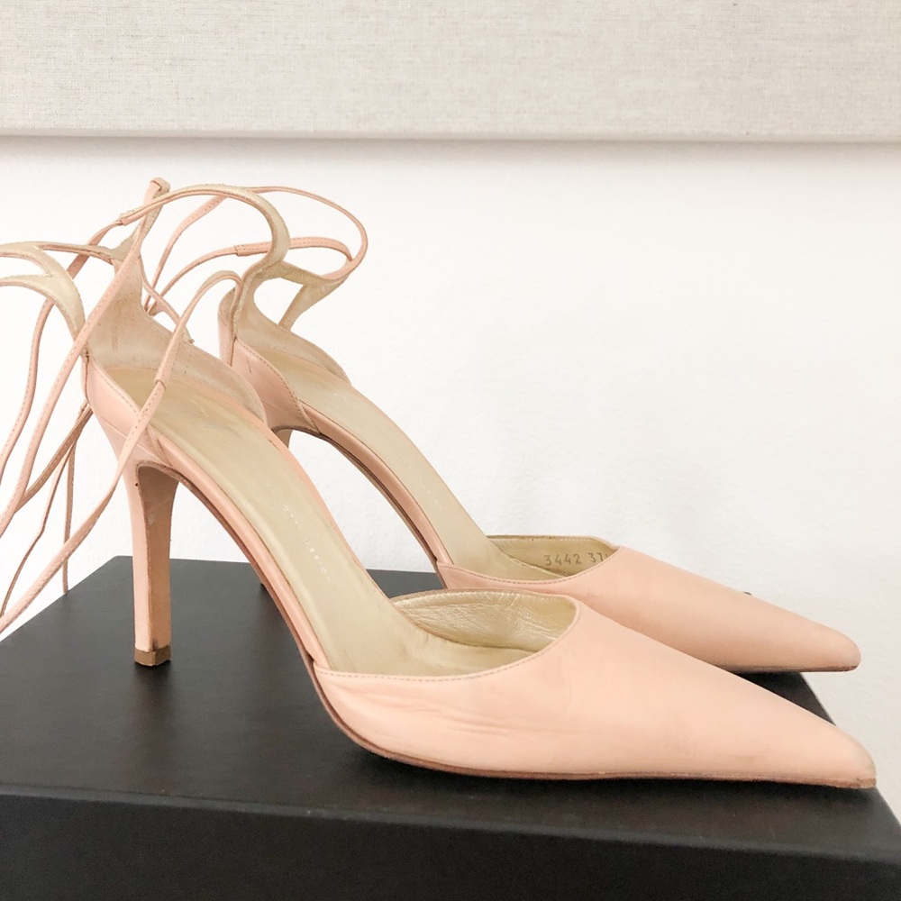 Giuseppe zanotti ankle tie heels